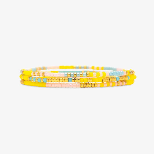 Pure Vida - SUNSET BEACH STRETCH BRACELET SET OF 3