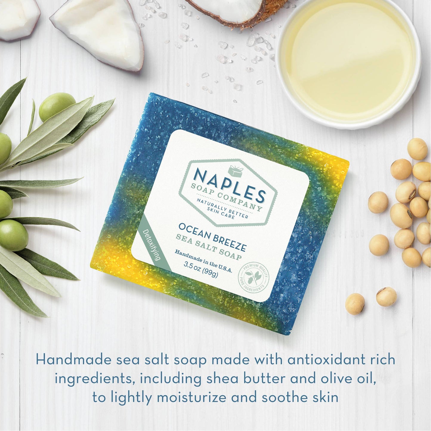 Ocean Breeze Sea Salt Soap