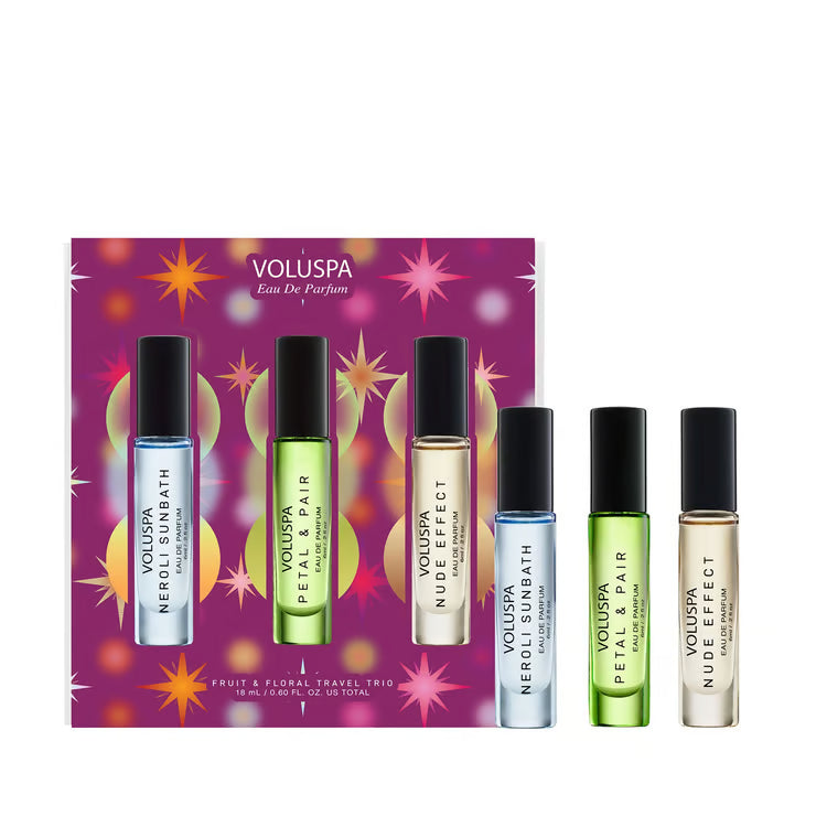 Voluspa-Holiday Fresh and Floral 6ml Trio