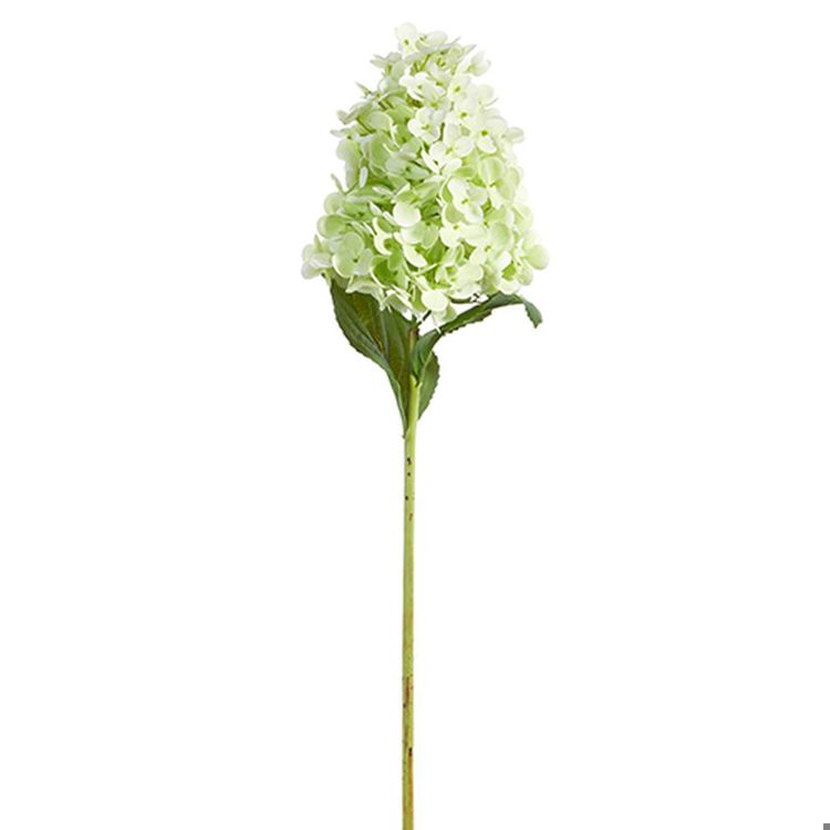 Real Touch Green Hydrangea Stem