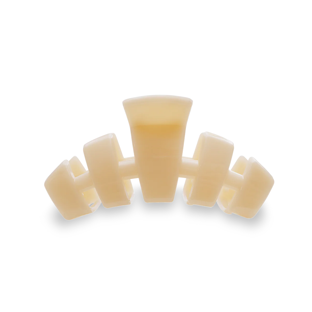 Classic Almond Beige Claw Hair Clip
