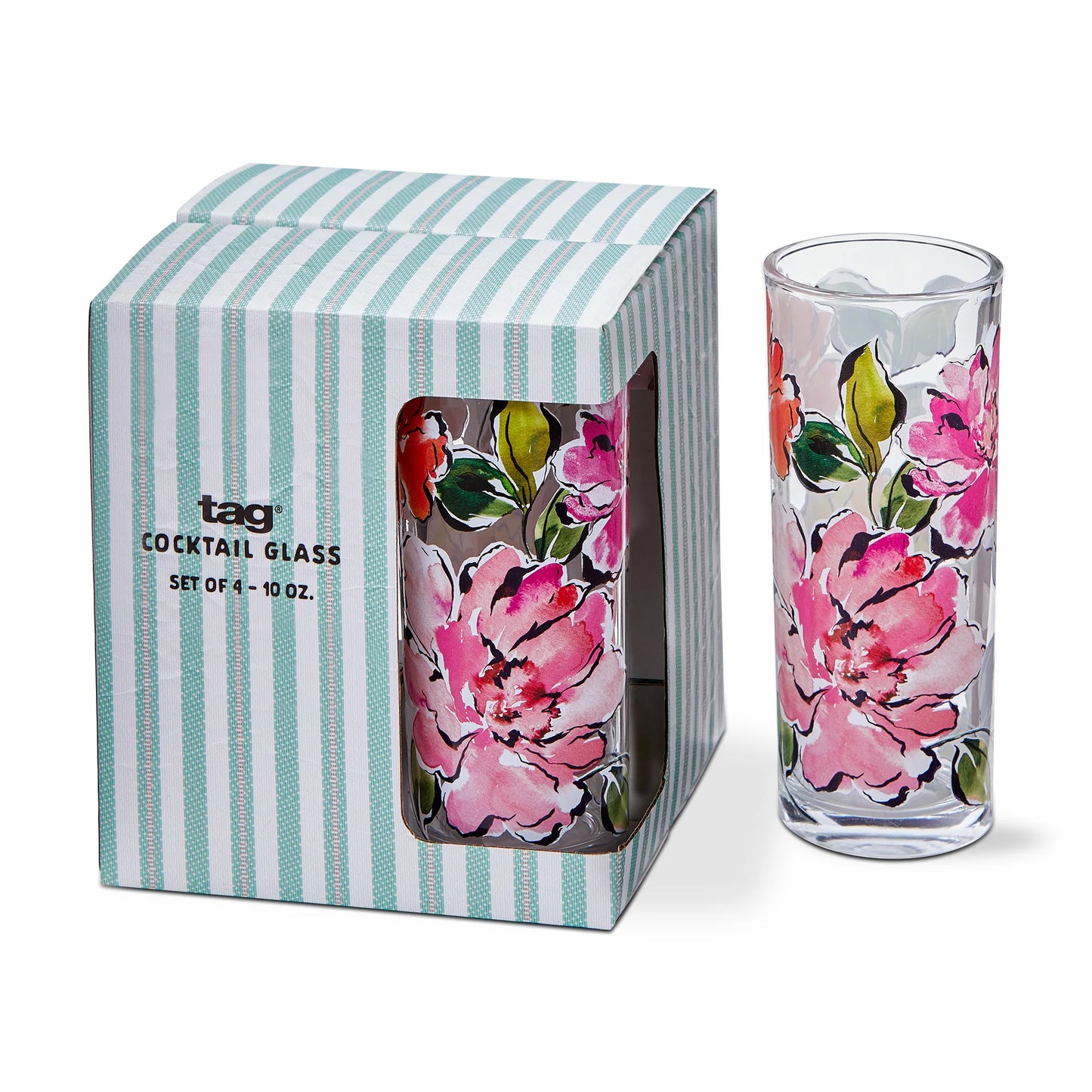 In Bloom Drinks Glass Set Of 4