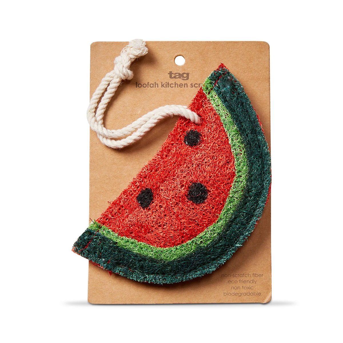 Watermelon Loofah Scrubber