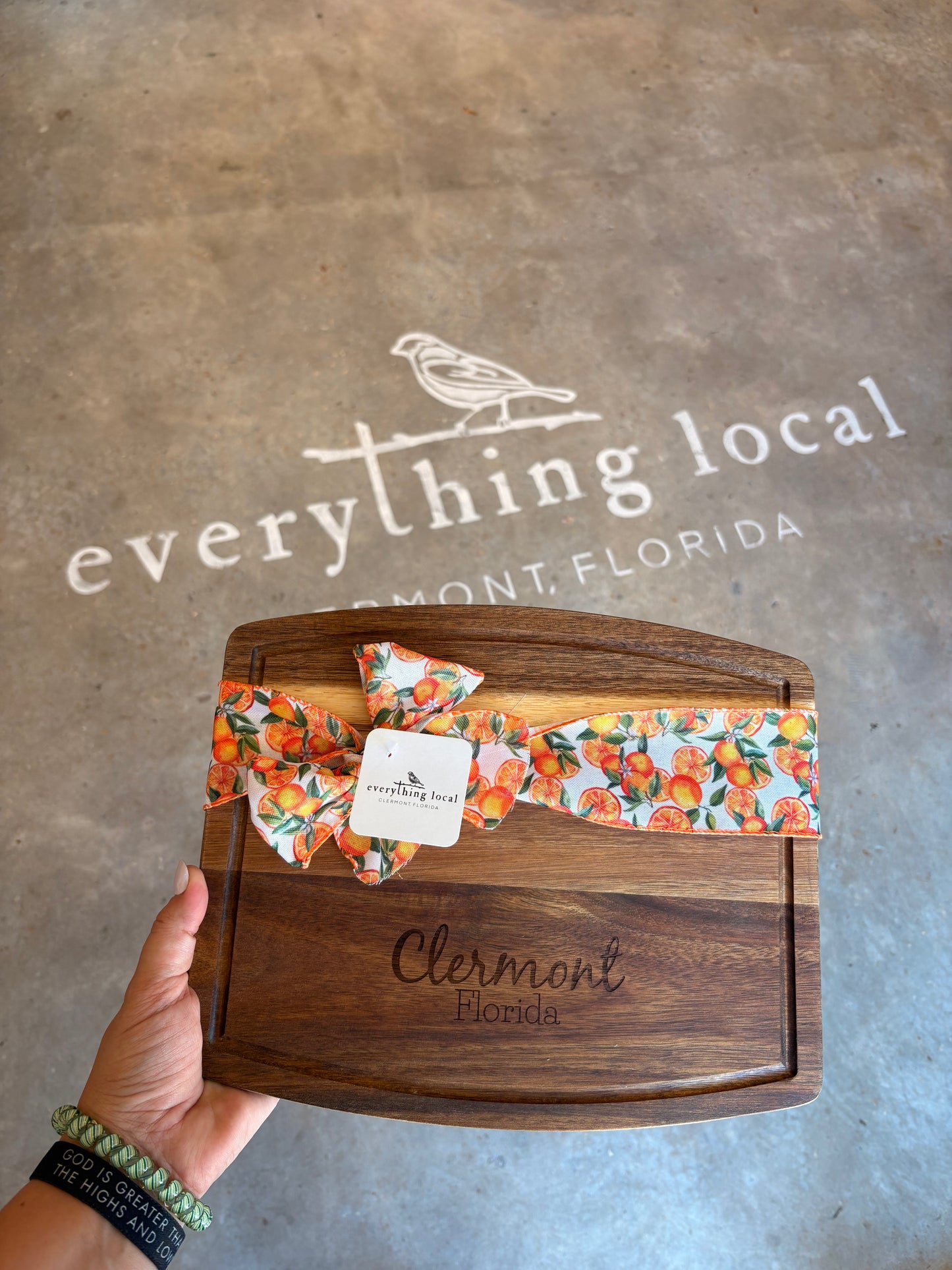EL Engraved Cutting Board