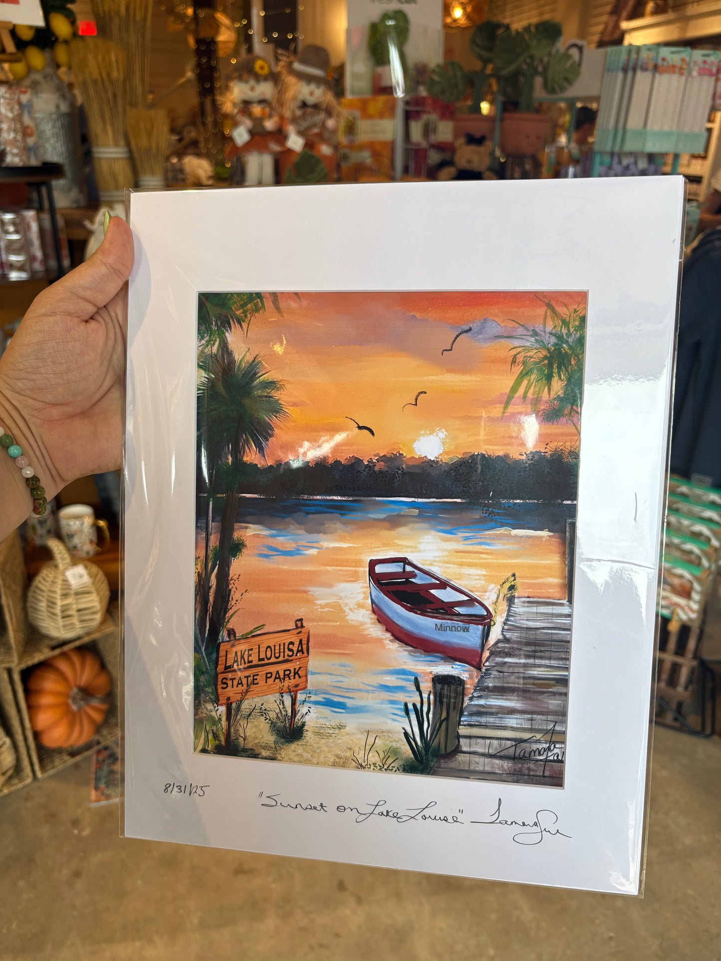 Meraki Art - “Lake Louisa Sunset"
