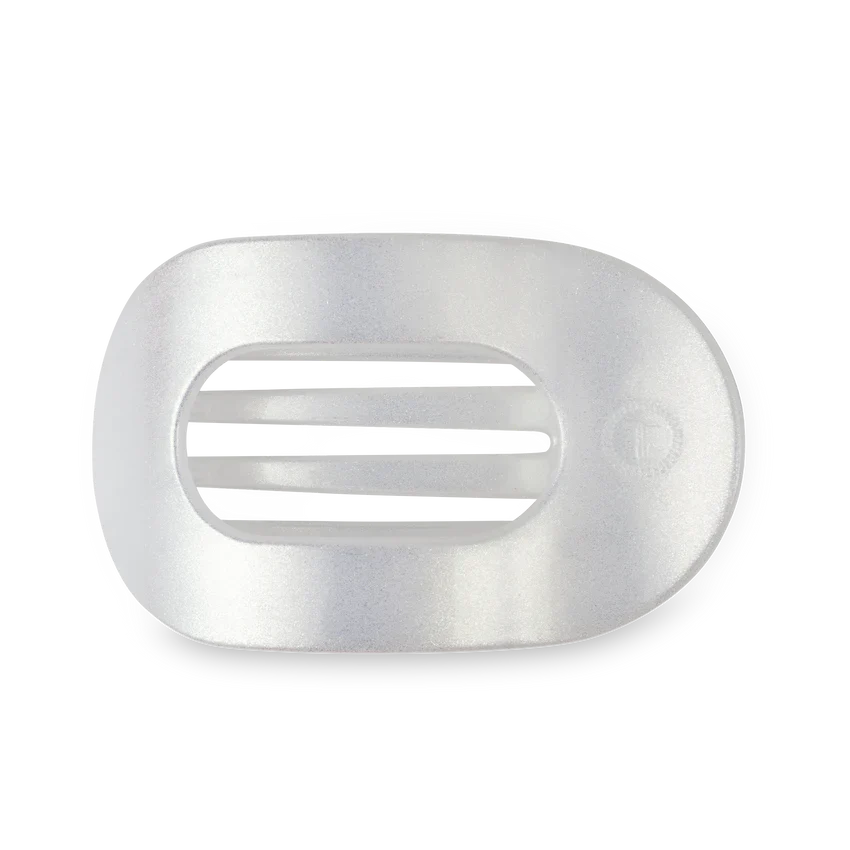 Mother of Pearl smallFlat Round Clip