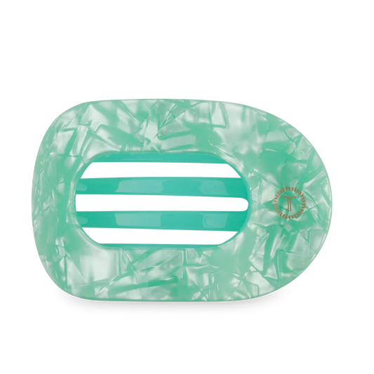 Teleties-Spring Splash Flat Round Hair Clip