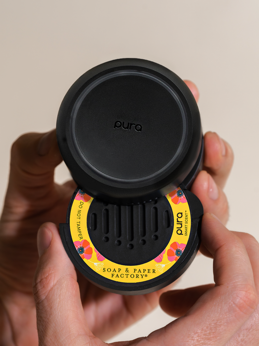Soap & Paper Company + Pura Car Diffuser Cartridge Sun-kissed