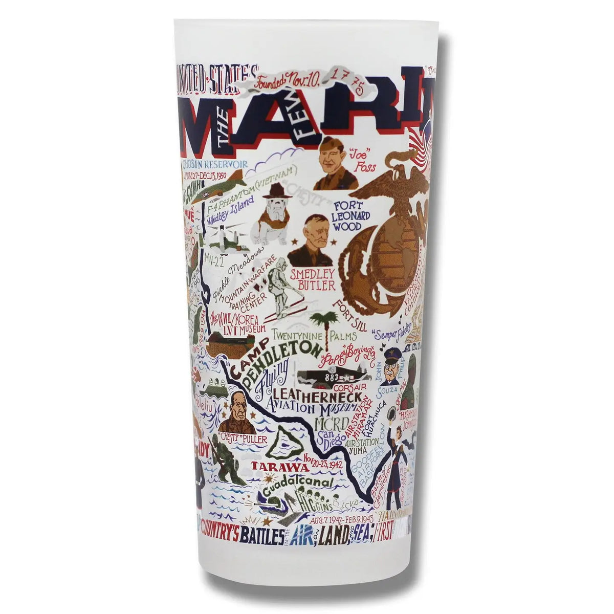 Military Drinking Glass