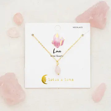 Lotus & Luna - Stone of the Earth Necklace