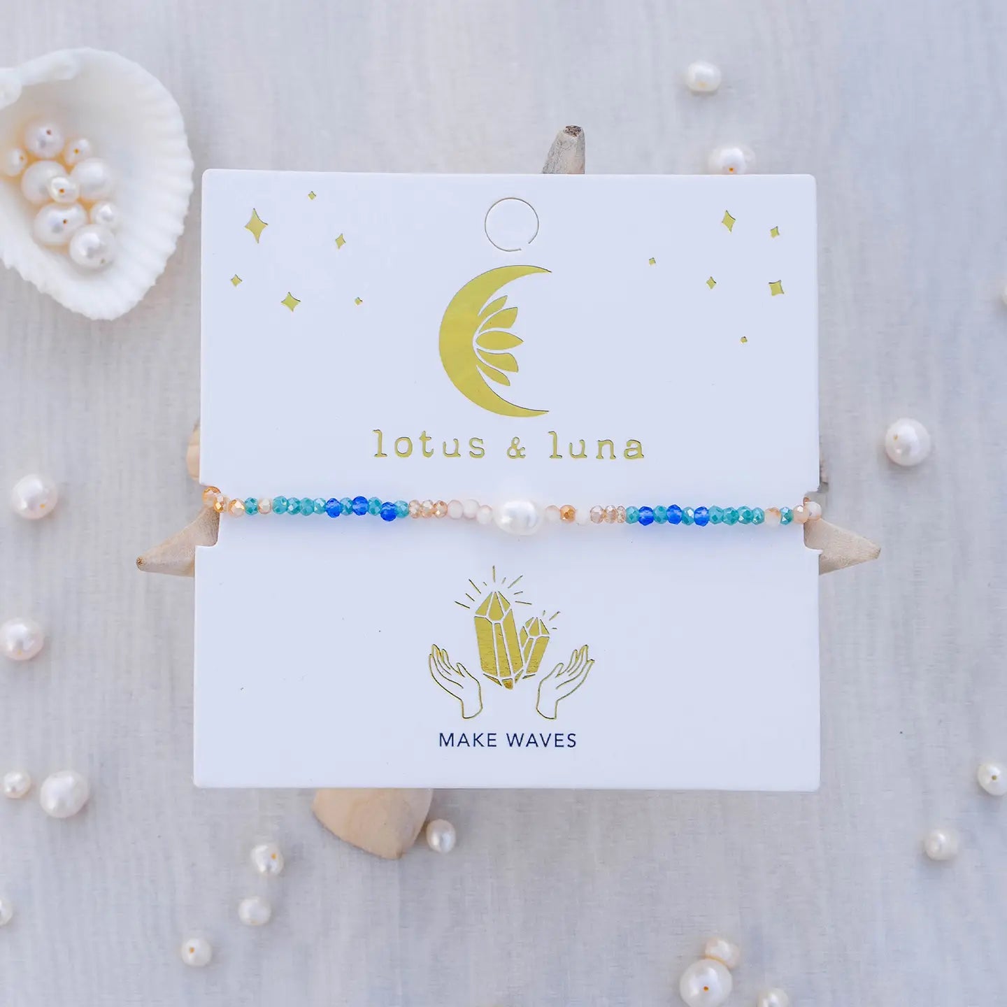 Lotus & Luna - Goddess Bracelet