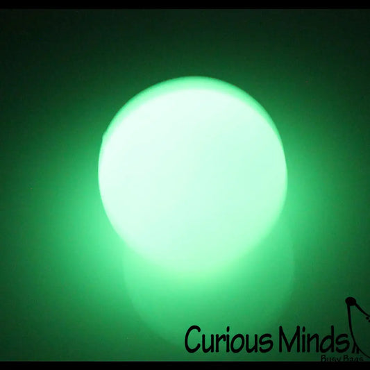 1 Glow Nee Doh Soft Fluff- Filled Squeeze Stress Ball