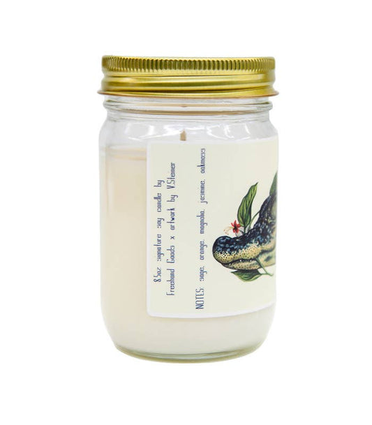 Hatchling Gator Signature Soy Candle