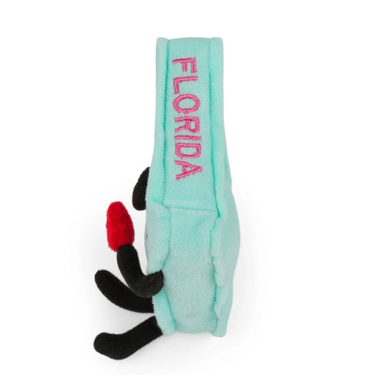 Florida Stuffed State 4in Bag Charm