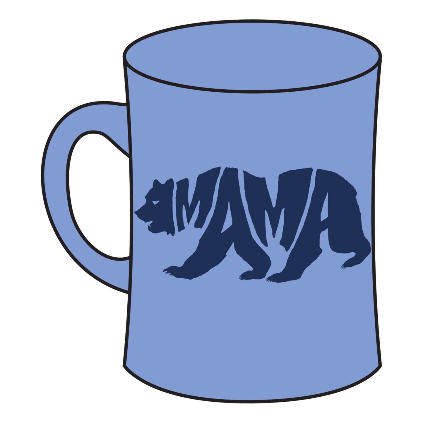 Mama Bear Diner Mug