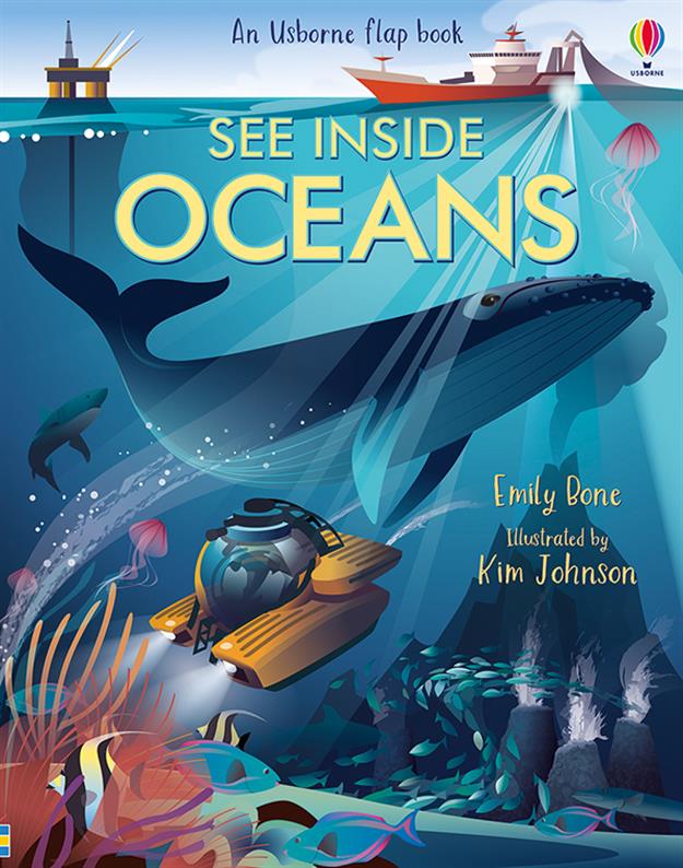 Usborne - Lift-The-Flap See Inside Oceans