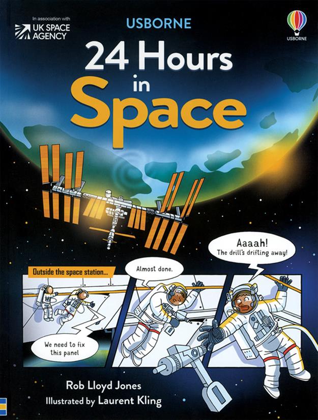 Usborne- 24 hours in space