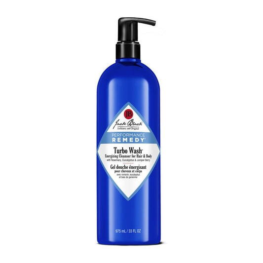 Jack Black-Turbo Wash Energizing Cleanser for Hair & Body, 33oz