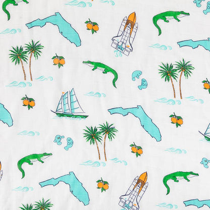 Florida Swaddle Blanket (Unisex)