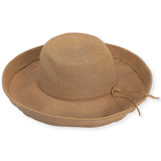 Sun 'N' Sand -  Paperbraid Upbrim, Brim 3.25" - Multi Color