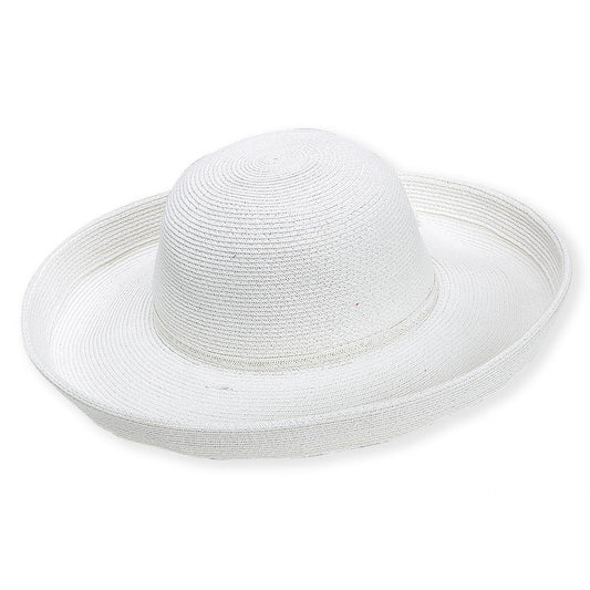 Sun 'N' Sand -  Paperbraid Upbrim, Brim 3.25" - Multi Color