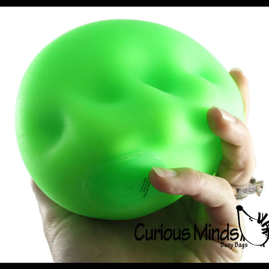 1 Jumbo 4" Doh Stress Stretch Ball - Moldable Pinch Poke Se