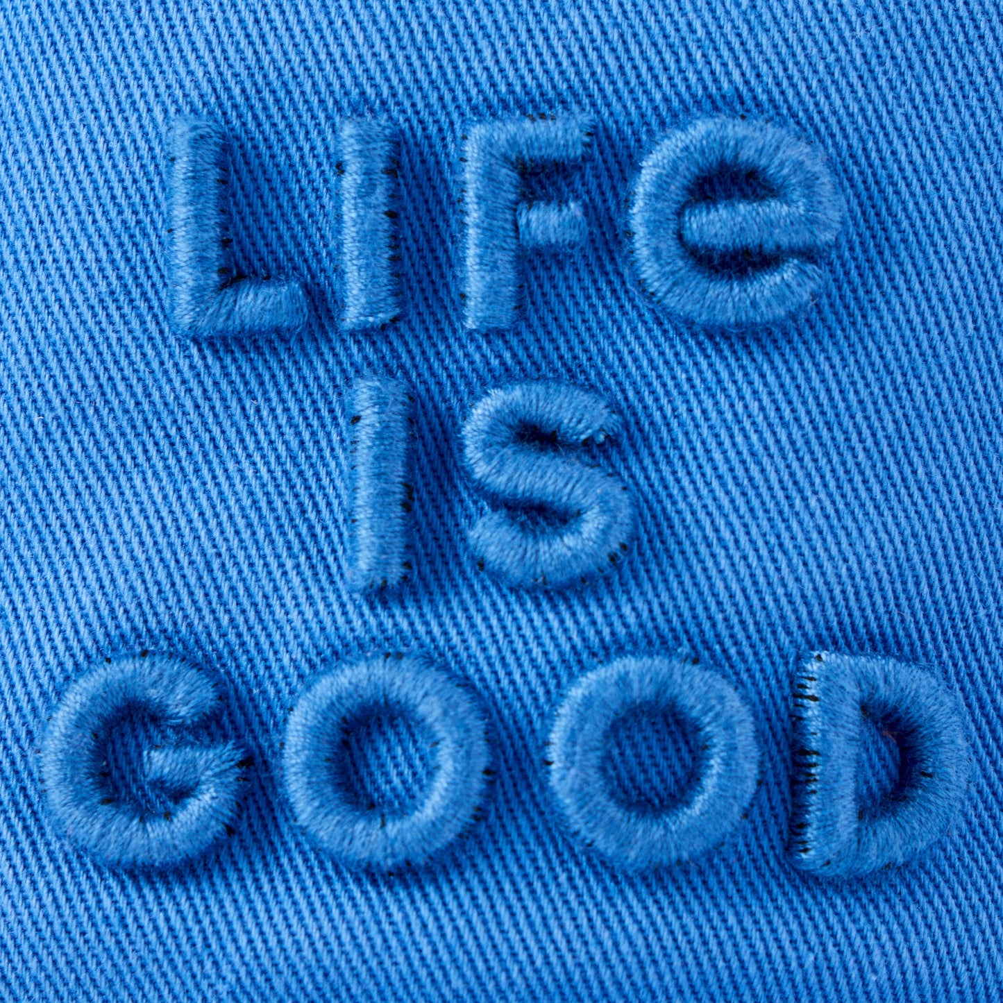 Life is Good Stacked Bucket Hat Cotton Unisex Adjustable