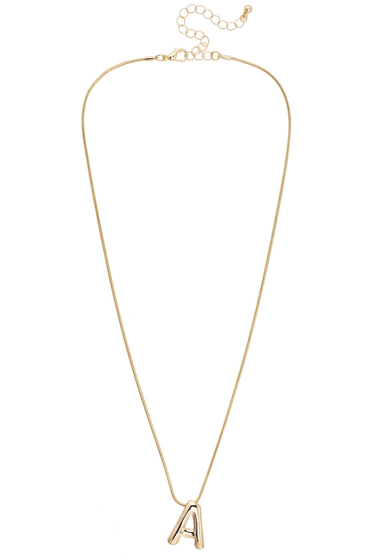 Amy initial necklace