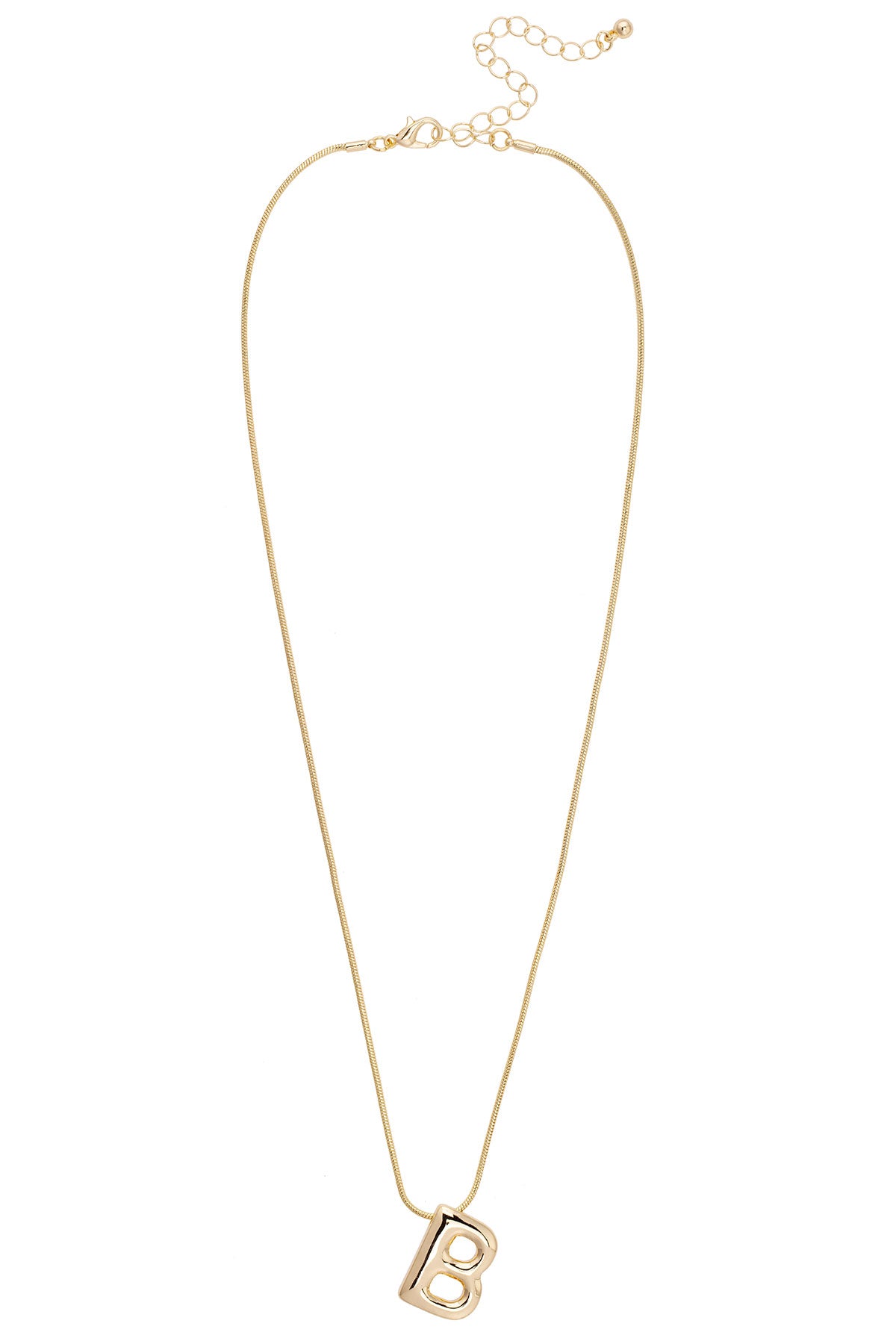 Amy initial necklace
