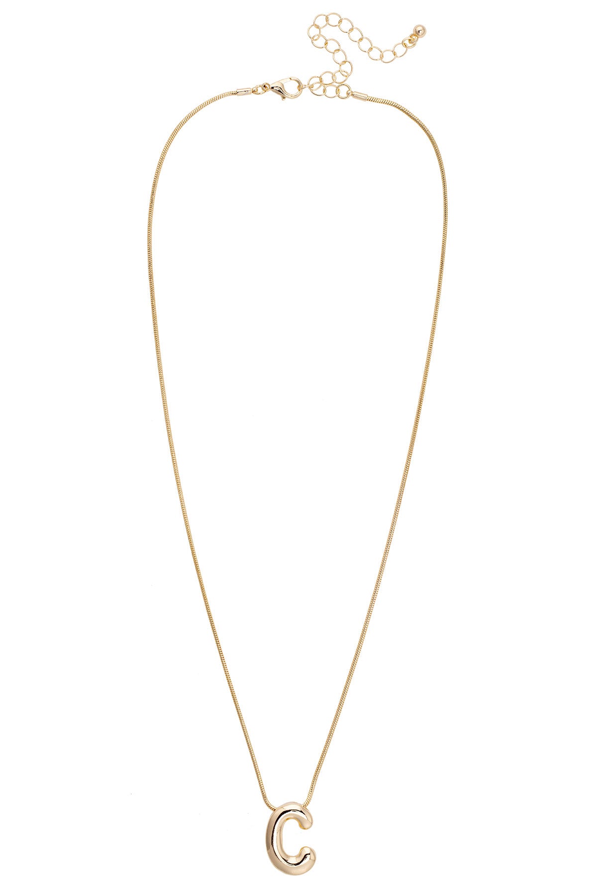 Amy initial necklace