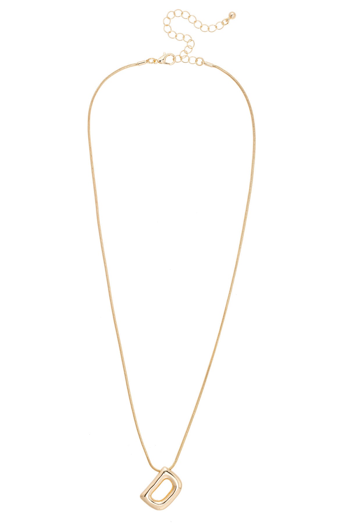 Amy initial necklace
