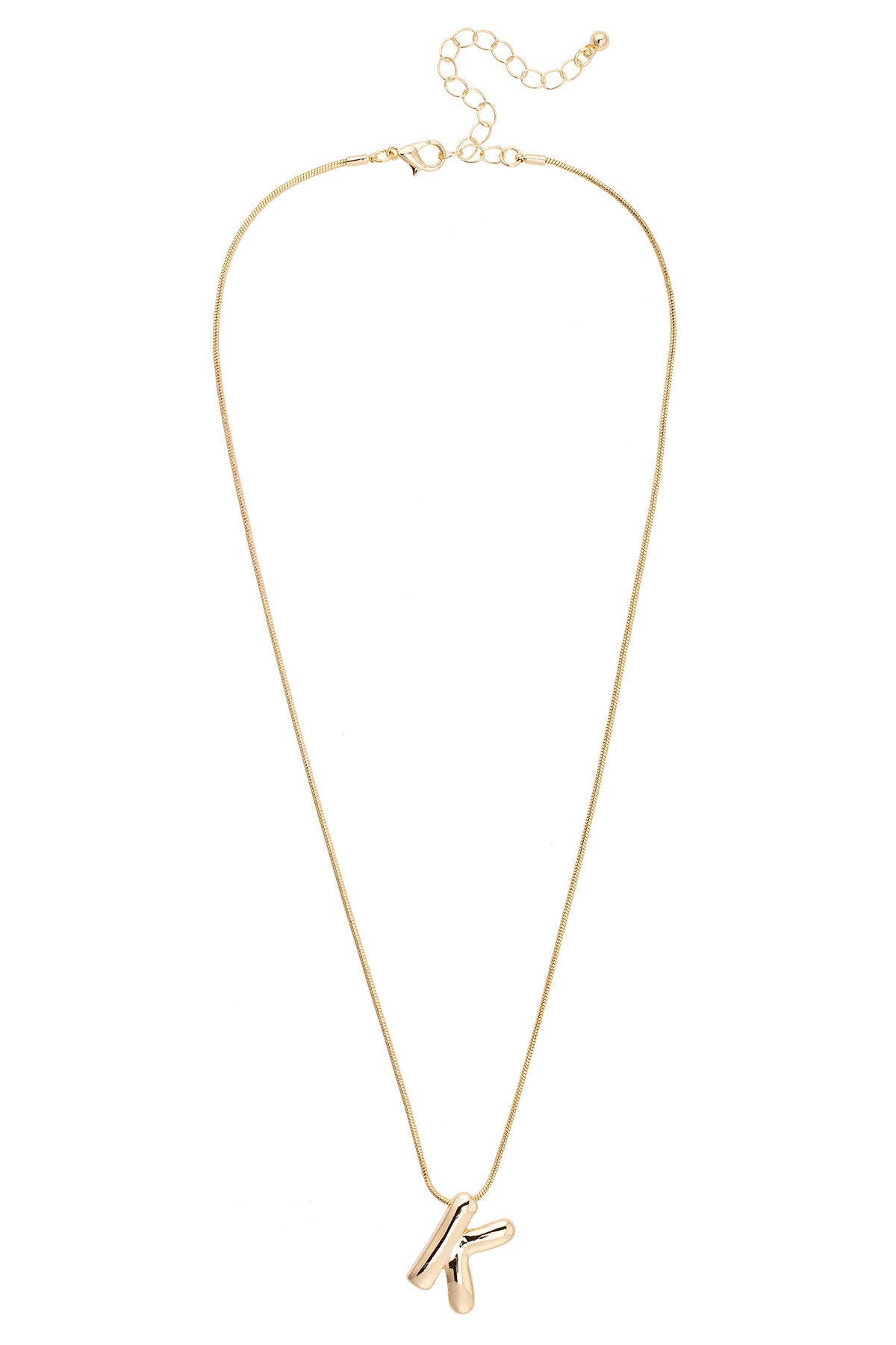 Amy initial necklace