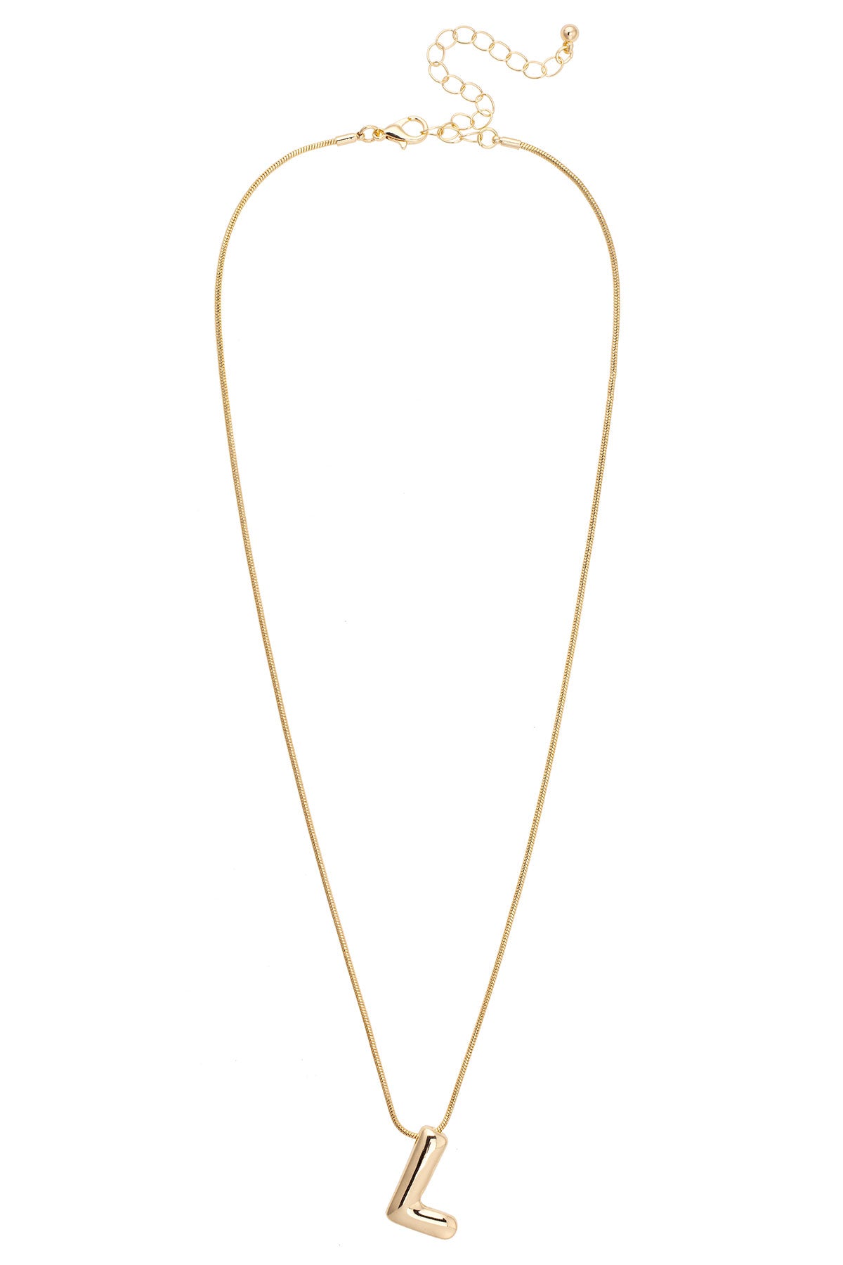 Amy initial necklace