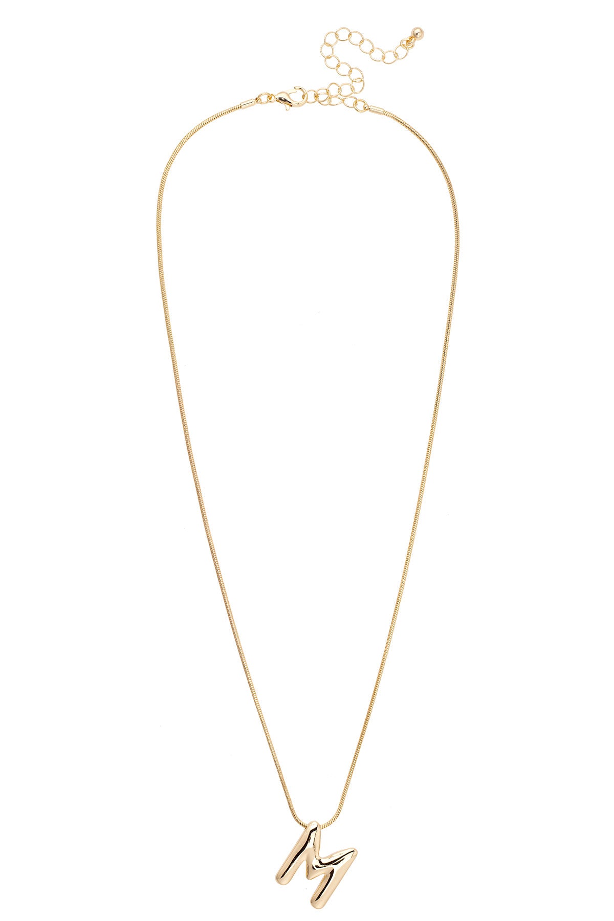 Amy initial necklace
