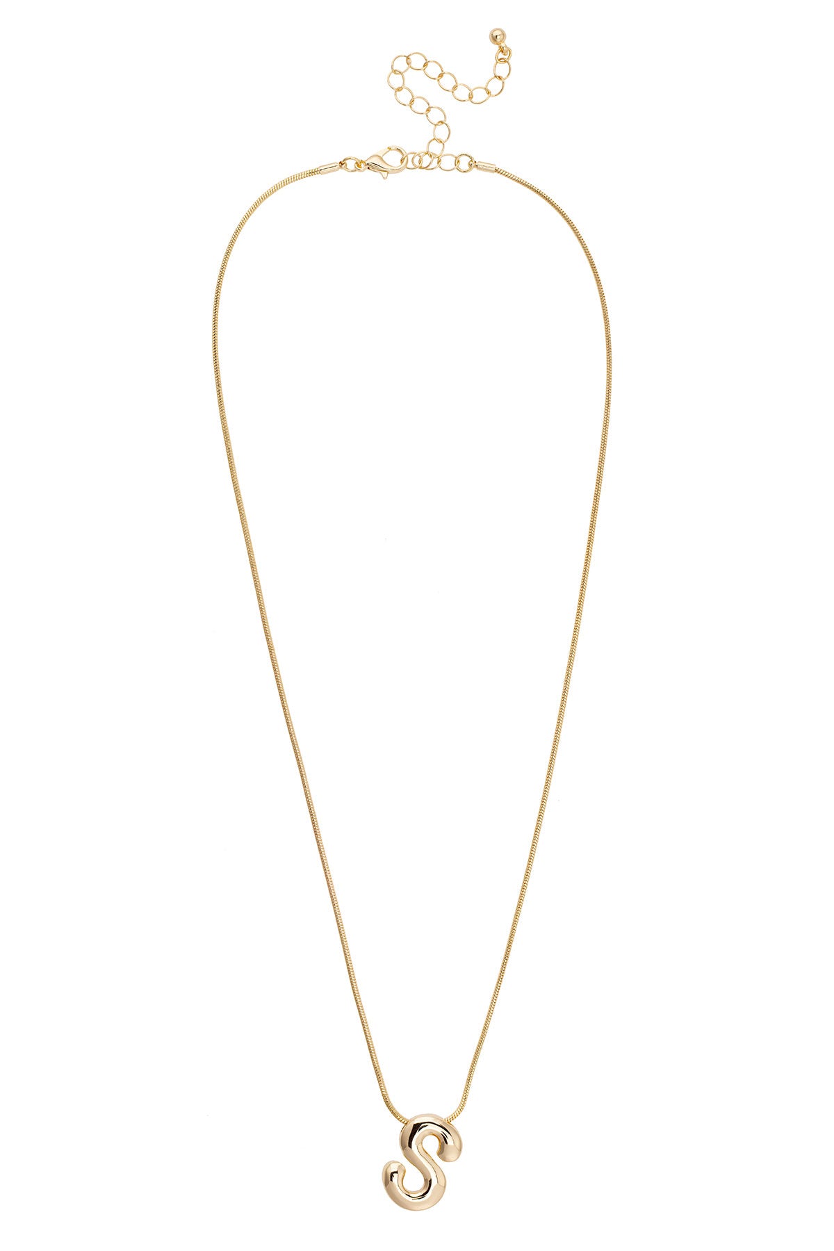 Amy initial necklace