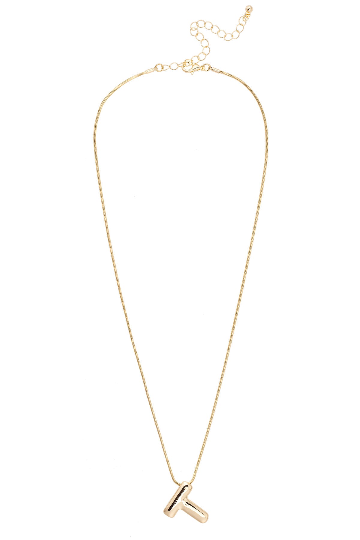 Amy initial necklace