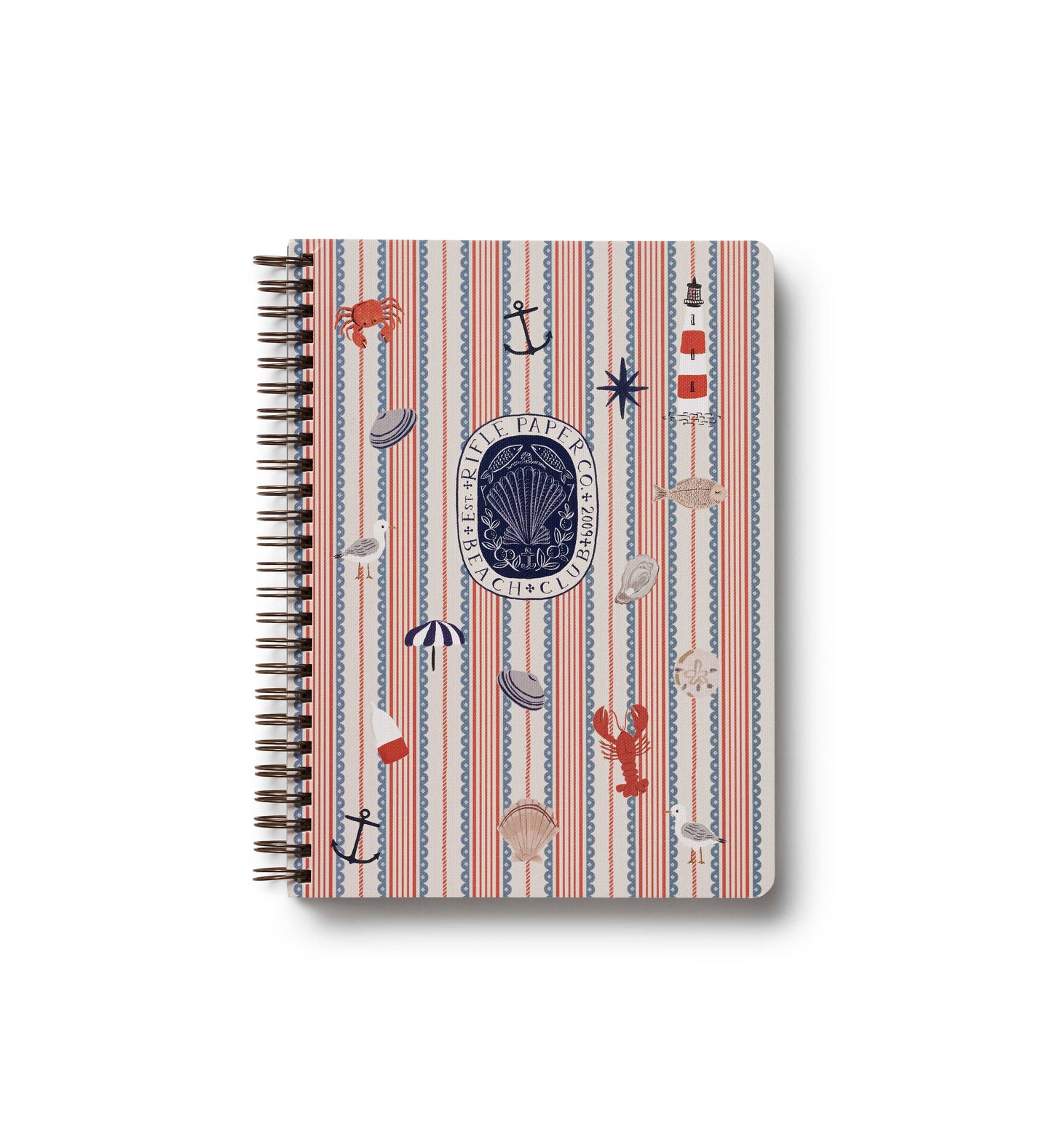Seaside Spiral Notebook