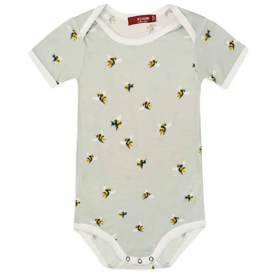Bumblebee Bamboo Short Sleeve One Piece