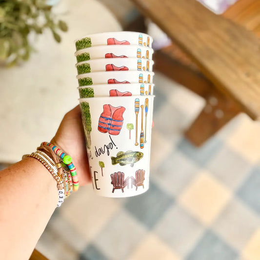 Lake Life Reusable Cups, Drinkware