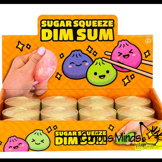 1 Sugar Dumpling Dim Sum Ball - Thick Glue Stress Fidget