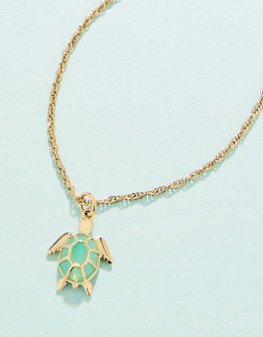 SP Hilton Head Sea Turtle Necklace 18“ Sea Turtle