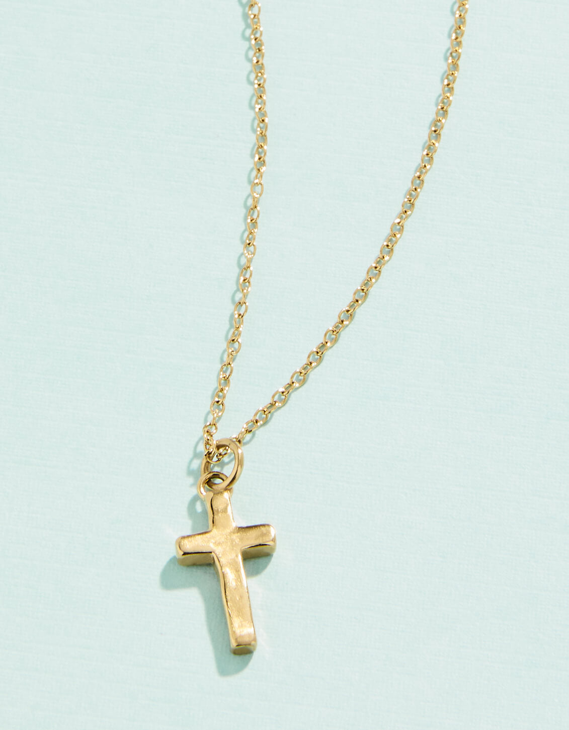SP Cross Necklace 17" Cross