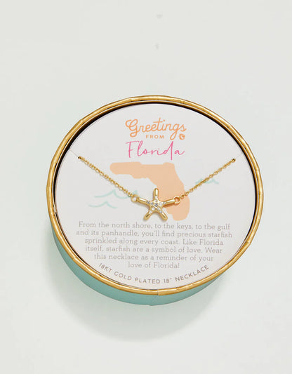 Spartina 449 - Sea La Vie Necklace Florida/Starfish