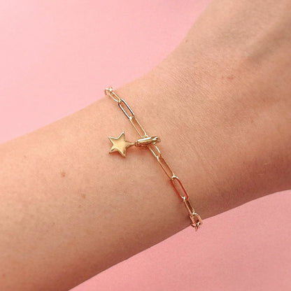 Harper Paperclip Chain Braclet