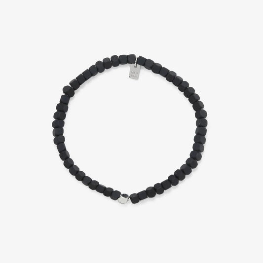 Pura Vida - MEN'S COATED HEMATITE STRETCH BRACELET