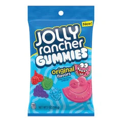 JOLLY RANCHER GUMMIES 5 OZ PEG BAG