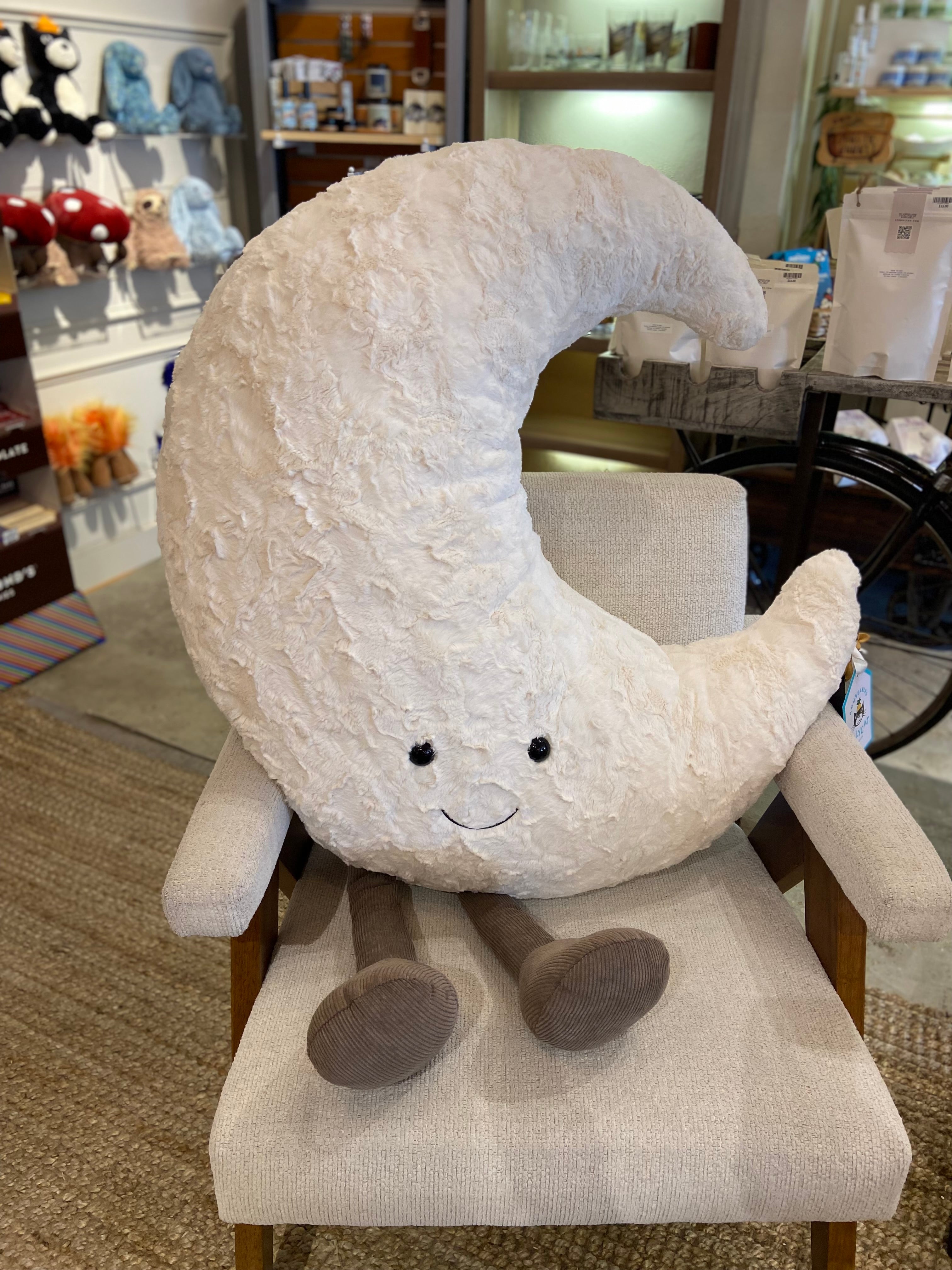 新品　ジェリーキャット　三日月　月　ぬいぐるみ　Moon Huge 大きい 新品 ジェリーキャット 三日月 月 ぬいぐるみ Moon Huge 大きい - メルカリ