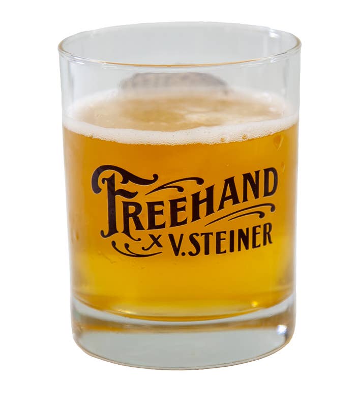 Ouroboros Croc Double Rocks Glass