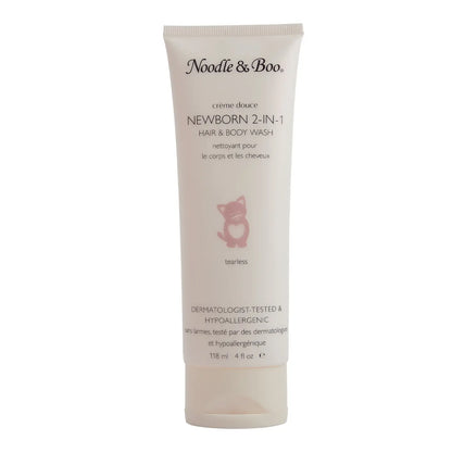 Baby Bath & Massage Set, Crème Douce, Peach Flowers