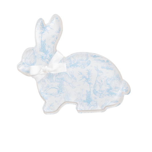 TOILE ACRYLIC BUNNY SITTER